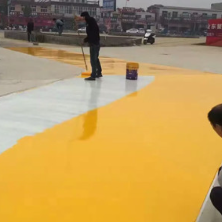 河西彩色路面喷涂翻新的使用寿命多长